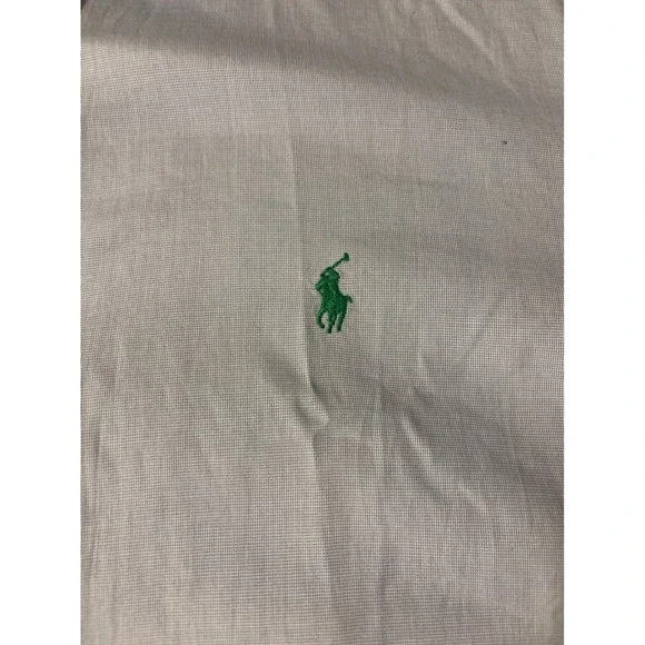 Polo Ralph Lauren Button Down Mens XL Purple Micro Check Excellent Pony Logo - Picture 4 of 12